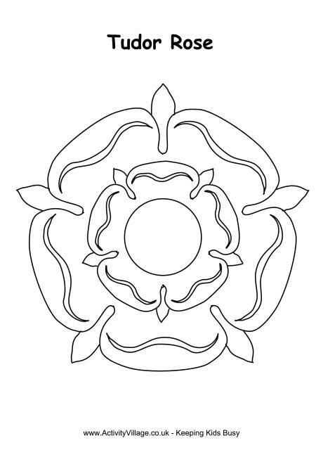 tudor rose coloring page|tudor costume coloring pages.